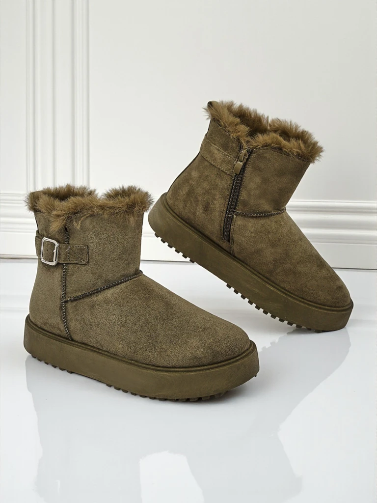 Royalfashion Kratki ženski škornji a'la za sneg Aurelia Classico