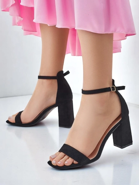 Royalfashion dámske ekologické semišové sandále Qwadrat