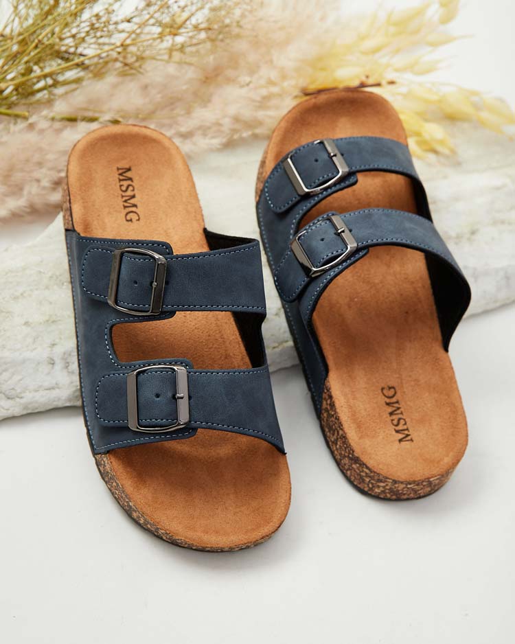 Royalfashion Pánske žabky s prackami Foumyn