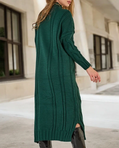 Royalfashion Dámske svetrové šaty