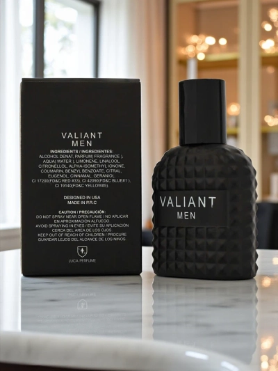 Navdihnjena moška parfumska voda Valiant Black