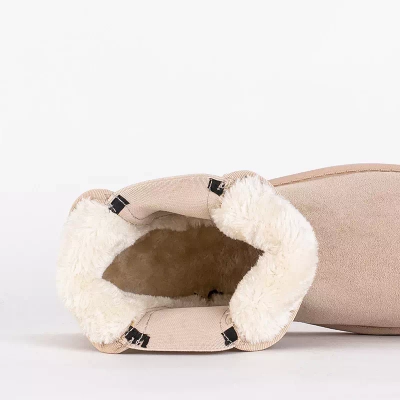 OUTLET Dámske béžové snehule Gavi - Obuv