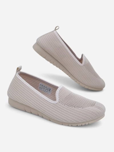 Moda Bella Bež Ženski Čevlji z Nizko Peto