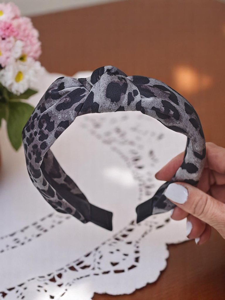 Royalfashion Čelenka na vlasy v leopardom štýle Lea