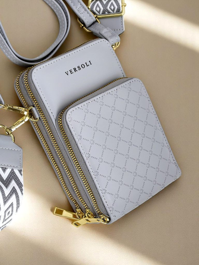 Royalfashion Multifunkčná kabelka-peňaženka na remienku Suite Mood