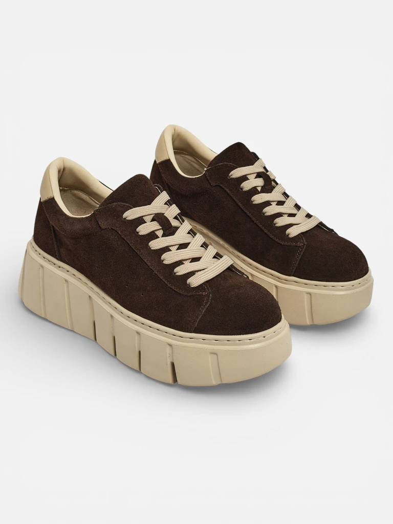 Športni ženski športni copati iz naravnega usnja Eller