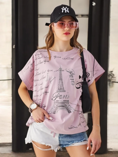 Royalfashion Dámske bavlnené tričko Good Paris