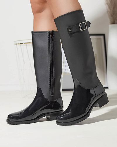 Čierne dámske podkolienky Bevirdo- Obuv