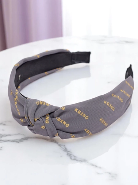 Royalfashion čelenka s pleteným vzorom Grafity Boom