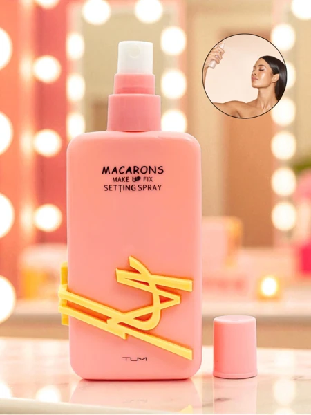 Macarons Makeup Fixing Spray Pink