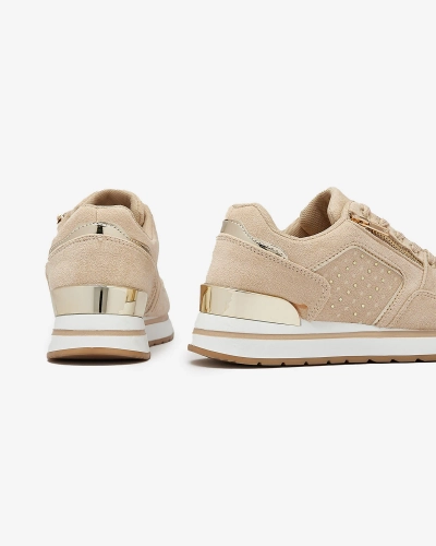 Dámska športová obuv svetlohnedej farby Vlindere - Obuv