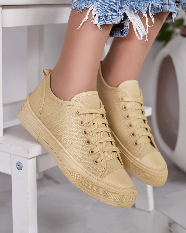 Royalfashion Dámske klasické šnurovacie tenisky Seleas