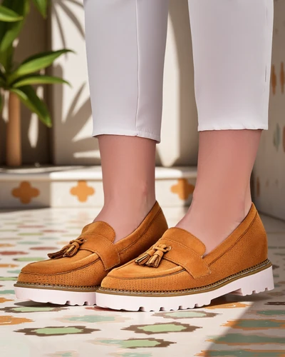 Royalfashion Dámske perforované mokasíny Esiobb