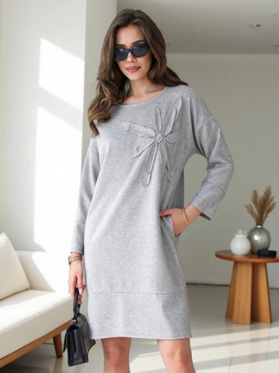 Royalfashion Dámske látkové šaty