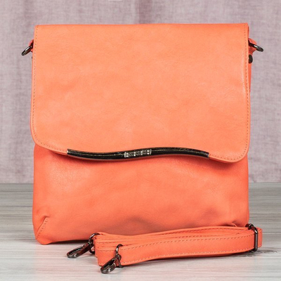 Malá taška přes rameno v bílé barvě s ozdobami - Kabelky 1