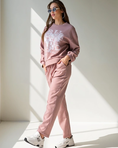 Royalfashion Dámsky viskózový set s potlačou