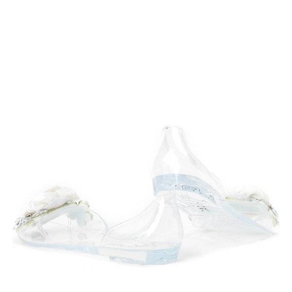 Průhledné melisky s ozdobami Malia - obuv