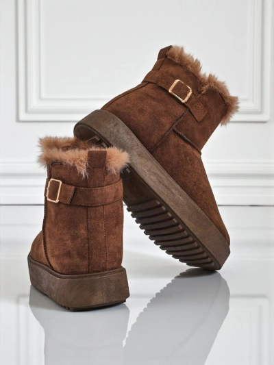 Royalfashion Kratki ženski škornji a'la za sneg Winter Crest