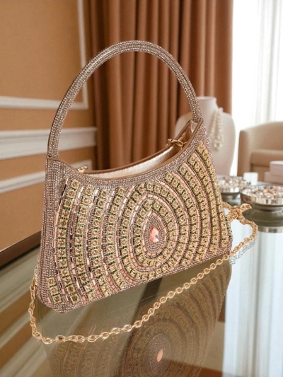 Royalfashion Ženska torbica s cirkoni Sova Glint
