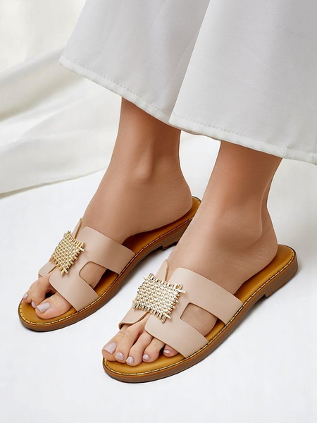 Royalfashion dámske dekoratívne šľapky s ornamentom Crattes