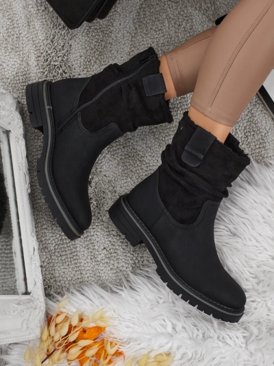 Visoki ženski gležnarji iz eko semiša Liora