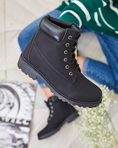 Royalfashion Čierne dámske trapasy Karveliea