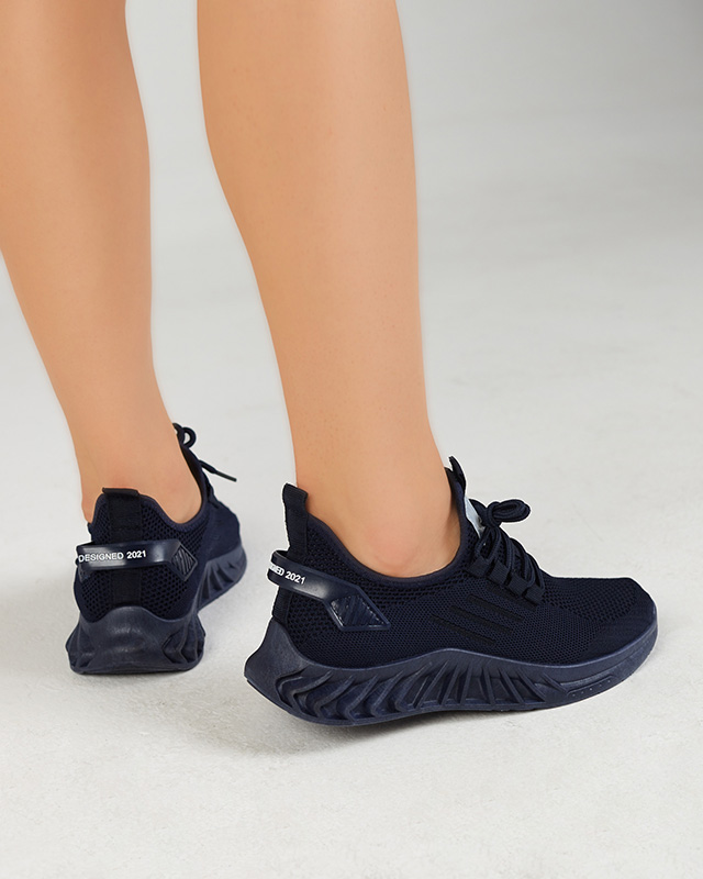 Dámska športová obuv, látková, tmavomodrá Ltoti- Topánky