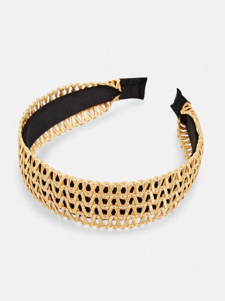 Royalfashion Ženski ažurni pleteni naglavni trak