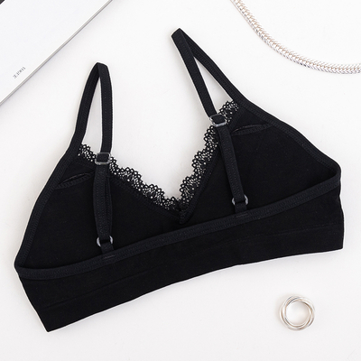 Športová čierna detská podprsenka - Spodná bielizeň