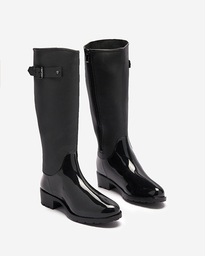 Čierne dámske podkolienky Bevirdo- Obuv