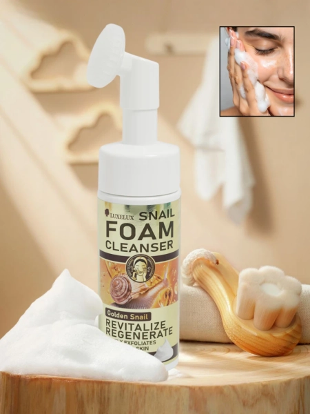 Aurelia Golden Snail Čistilna Pena z Mucin 150ml Luksuzna