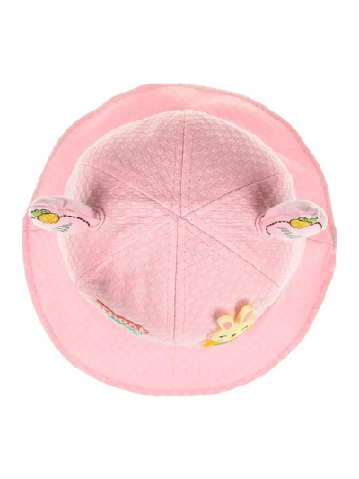 Royalfashion Detský klobúčik s veselými nášivkami