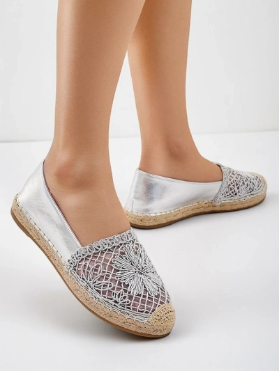 Royalfashion Dámske perforované espadrilky Verela