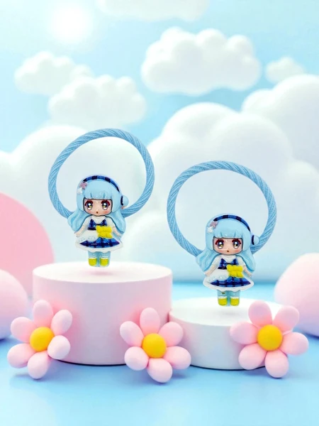 Gumičky do vlasov Bambina Rosetta s motívom bábiky