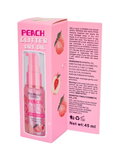 Summer Spray – Tekutý rozjasňovač na tvár a telo Peach