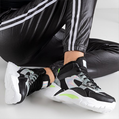 Čierna zateplená športová obuv od Ferdi - Obuv