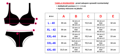 Čierne dámske dvojdielne plavky s kvetinovým vzorom - Spodná bielizeň