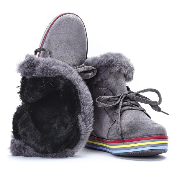 šedé tenisky Raelyn - Obuv