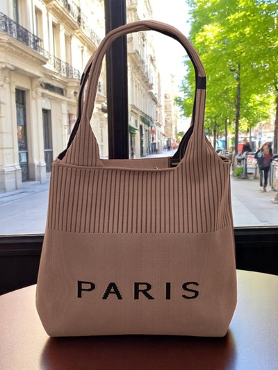 Royalfashion Dámska látková kabelka Parížsky štýl Life