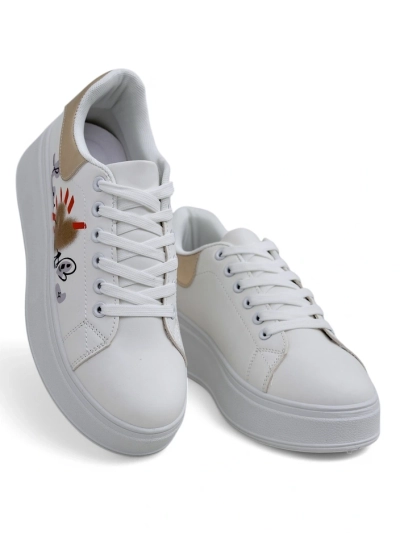 Royalfashion dámske platformové tenisky s potlačou Alcape