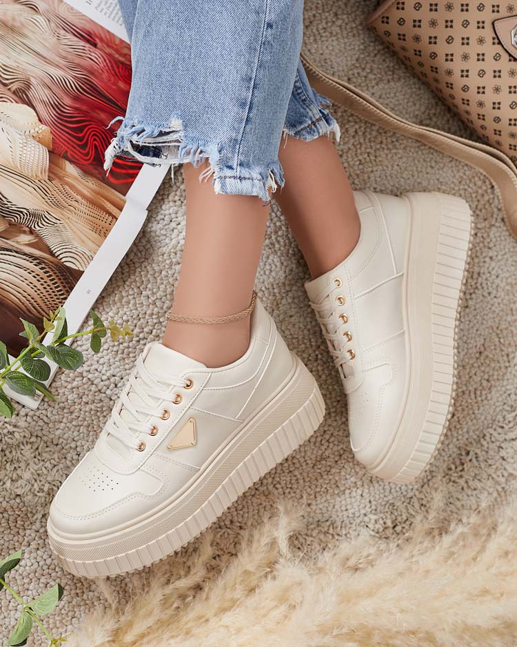 Royalfashion Dámske tenisky na platforme Aseldas