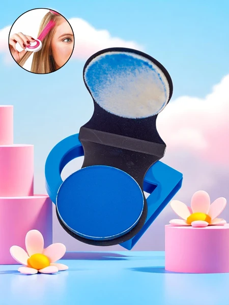 Krieda na farbenie vlasov Modrá