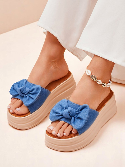 Royalfashion Dámske šľapky na platforme Givan