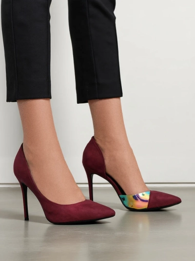 Royalfashion Dámske lodičky s mašľou a holografickým vložkou Dremtru