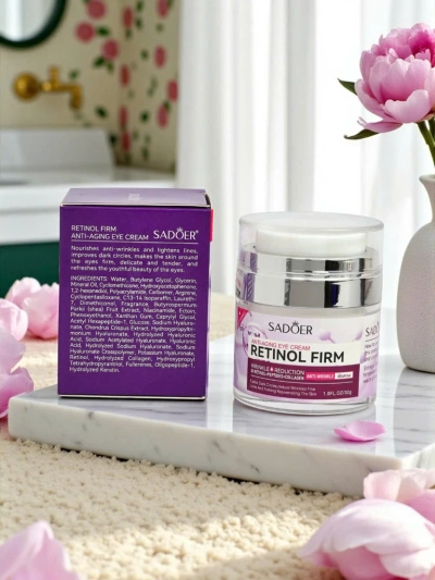 Sadoer Anti Wrinkle Retinol Firm Cremo Vesta - krema za predel okoli oči 30g