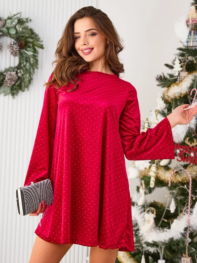 Royalfashion Dámska sametová šaty