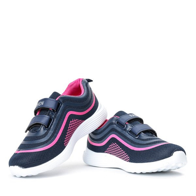 Dziecięce granatowe buty sportowe Tonia - Obuwie
