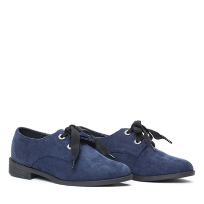 Granatowe półbuty Lele- Obuwie