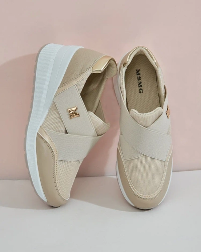 Royalfashion Dámske športové tenisky na opätku Benntas