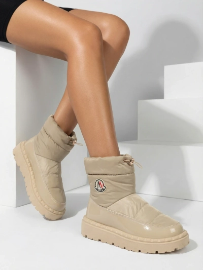 Royalfashion Dámske snehové čižmy v svetlohnedej farbe Ireda